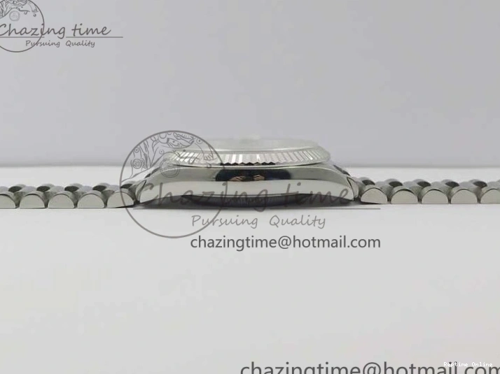 1229 Day-Date 36 SS 128239 Bp Maker Best Edition Black Dial on President Bracelet TimelessDesign 3151